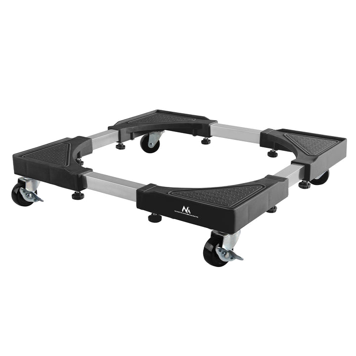 Verrijdbare wasmachinehouder Maclean, met zwenkwielvergrendeling, 700-900mm breed, universeel, tot 200kg, MC-119 B