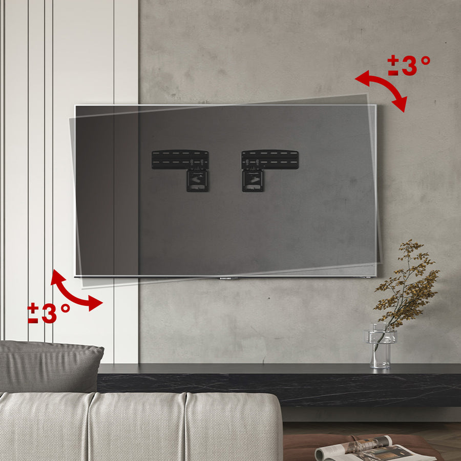 Maclean TV beugel, geschikt voor Samsung QLED TV's, 43"-85", max. 60 kg, MC-806 N