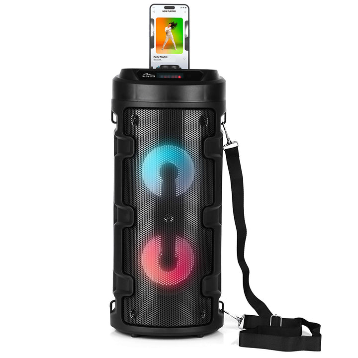 Media-Tech draadloze luidspreker, Bluetooth, karaoke, 1000W, zwart, MT3165