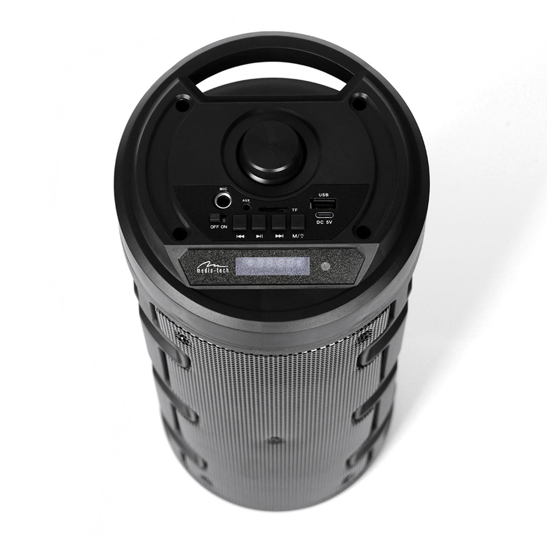 Media-Tech draadloze luidspreker, Bluetooth, karaoke, 1000W, zwart, MT3165