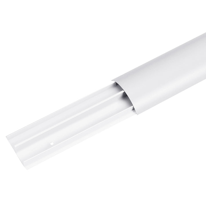 Maclean aluminium kabelafdekstrip, 62x20x750mm, wit, MC-814 W