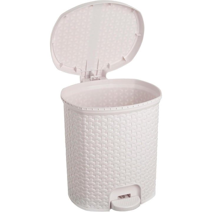 Keeeper afvalbak, met pedaal, 11 L, wit, Tjark