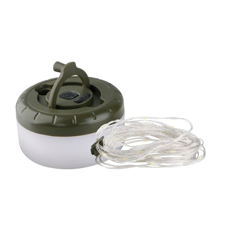 LTC intrekbare lichtslinger 8m SMD 30 5W 500lm 3000K batterij 1800mAh USB-C IP54