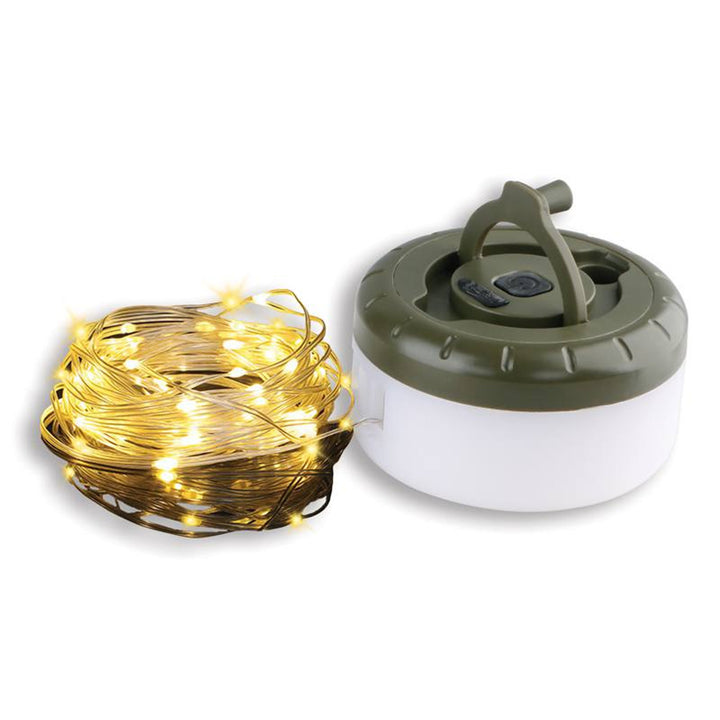 LTC intrekbare lichtslinger 8m SMD 30 5W 500lm 3000K batterij 1800mAh USB-C IP54