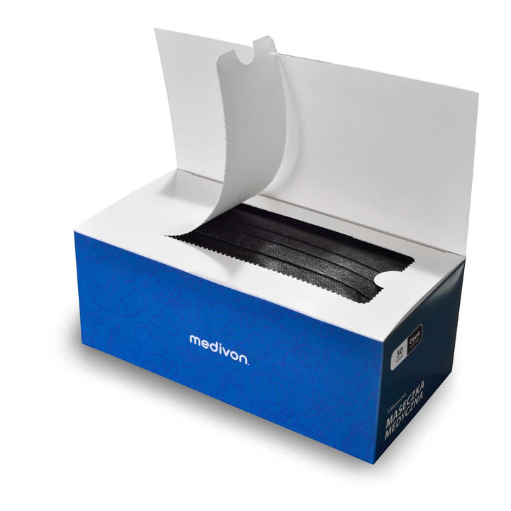 Medivon MDV-4430 antiviraal chirurgisch beschermingsmasker type II, 3-laags, 50 st.