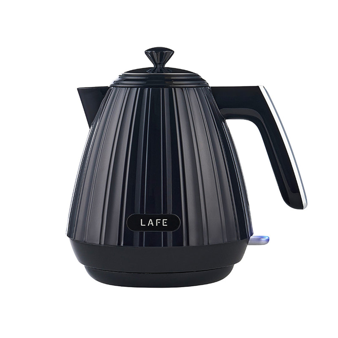 Lafe elektrische waterkoker, minimalistisch ontwerp, 2200W, 1,7L, zwart,
