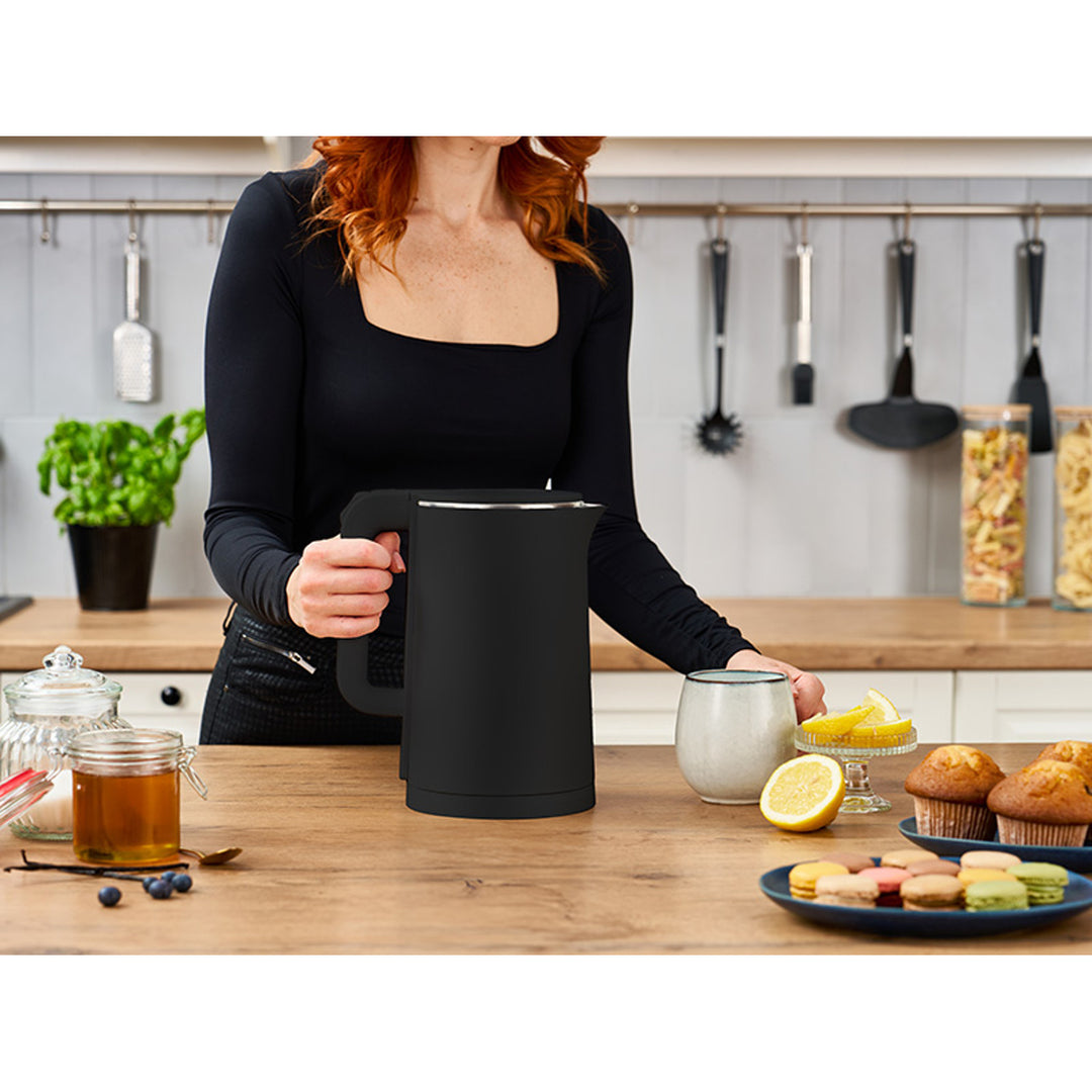 Lafe waterkoker, dubbelwandig, 1800W 1,8L, dubbelwandig