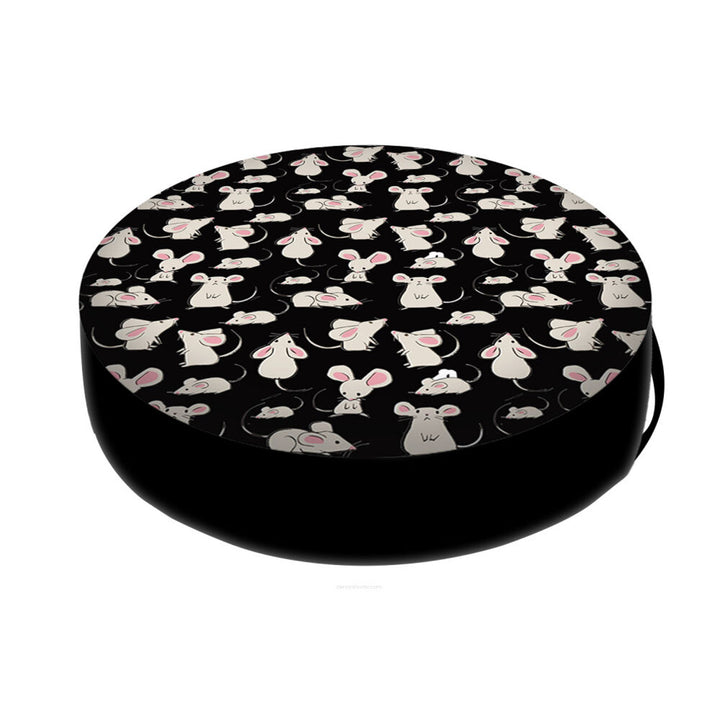 Bertoni kattenbed, korrelinzet, 50cm diameter, muizenpatroon, EE130