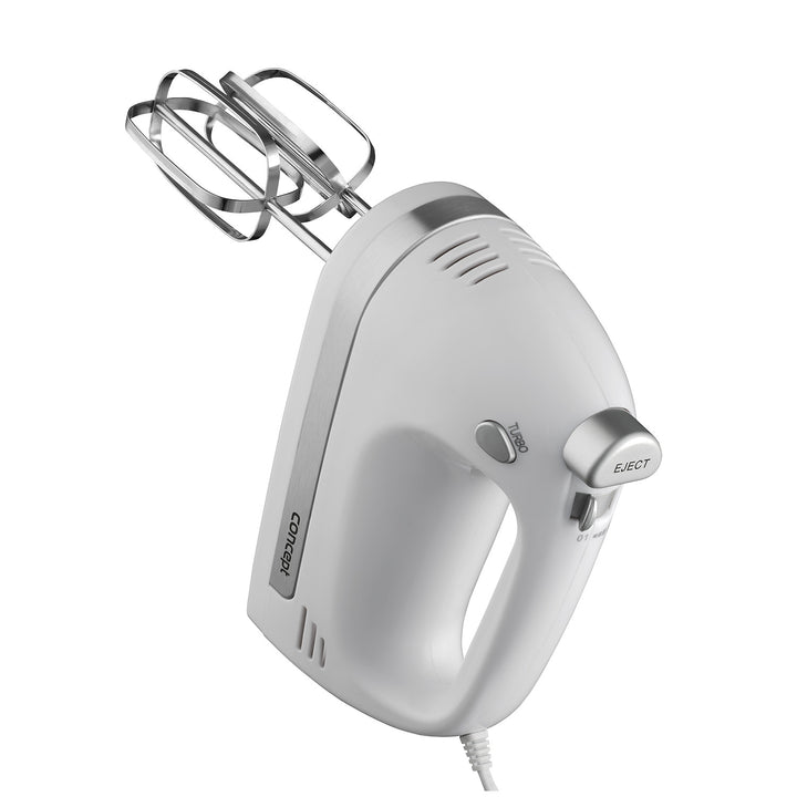 Concept handmixer, 5 snelheden, Turbo-functie, 500 W, wit, SR3390