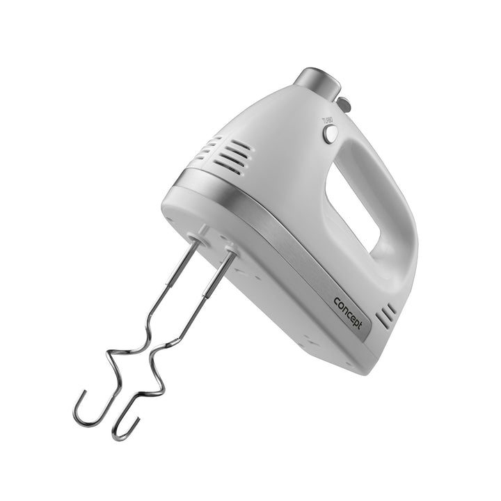 Concept handmixer, 5 snelheden, Turbo-functie, 500 W, wit, SR3390