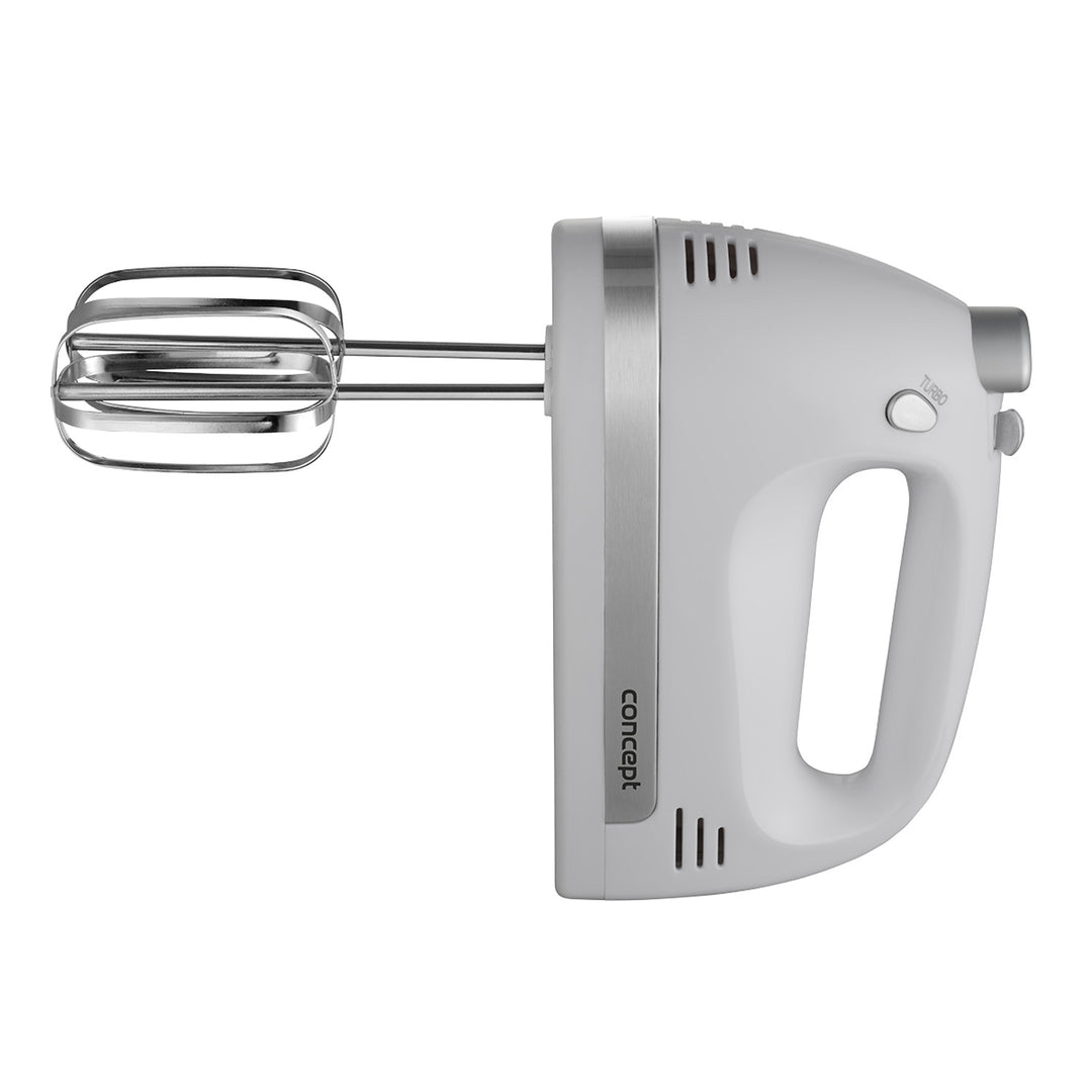 Concept handmixer, 5 snelheden, Turbo-functie, 500 W, wit, SR3390
