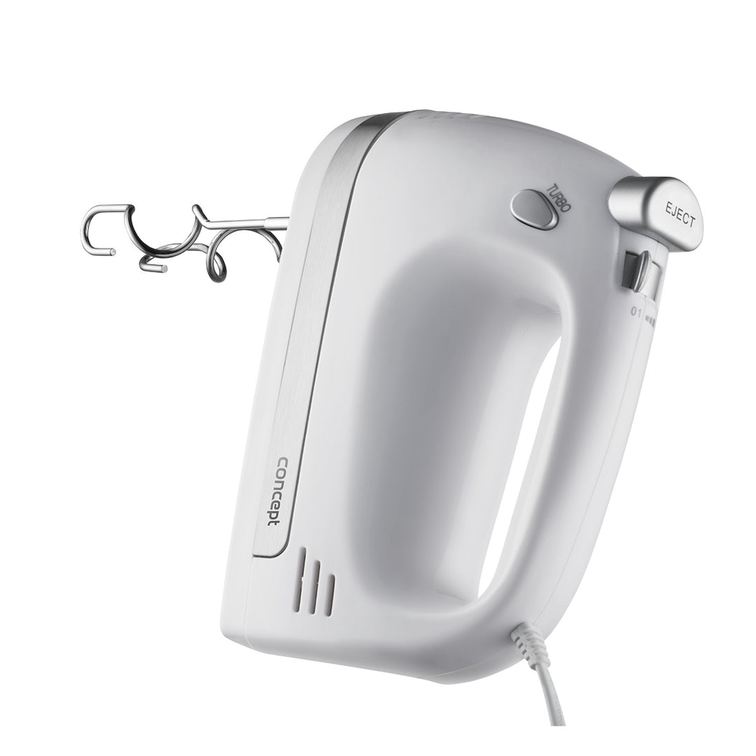 Concept handmixer, 5 snelheden, Turbo-functie, 500 W, wit, SR3390