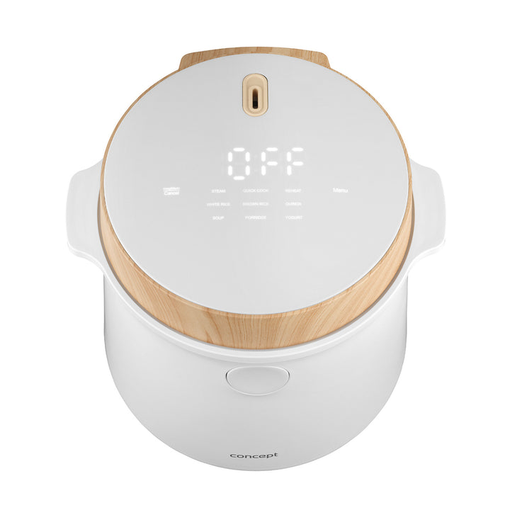 Concept rijstkoker, 9 programma's, LED-display, 1,5 l, wit, RE3030