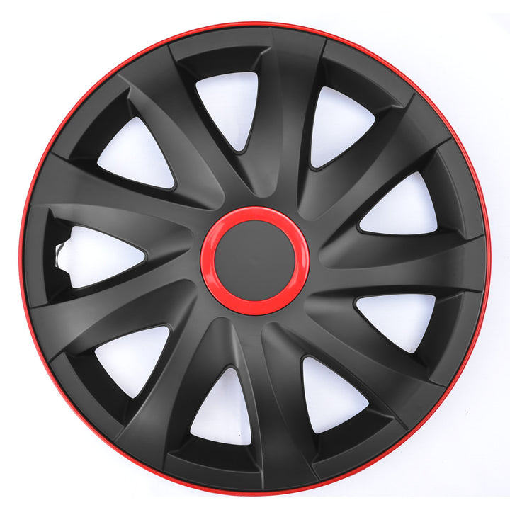 NRM Kando Race 15'' universele wieldop zwart/rood 1 stuk