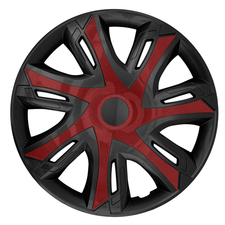NRM N-Power bicolor zwart en bordeaux universele wieldop 14'' 1 st.