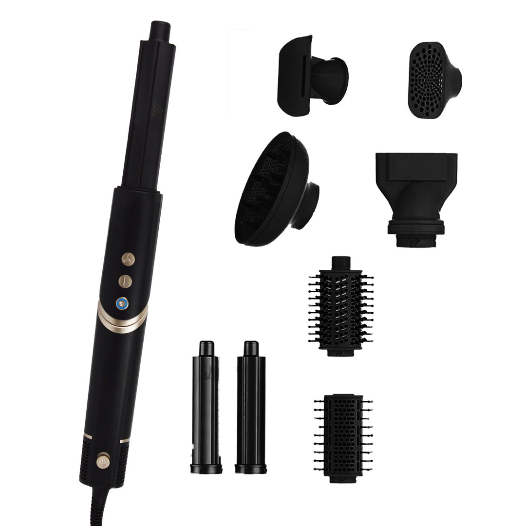 Air Essence haardroger, 8in1, 1500W, zwart, Aurora