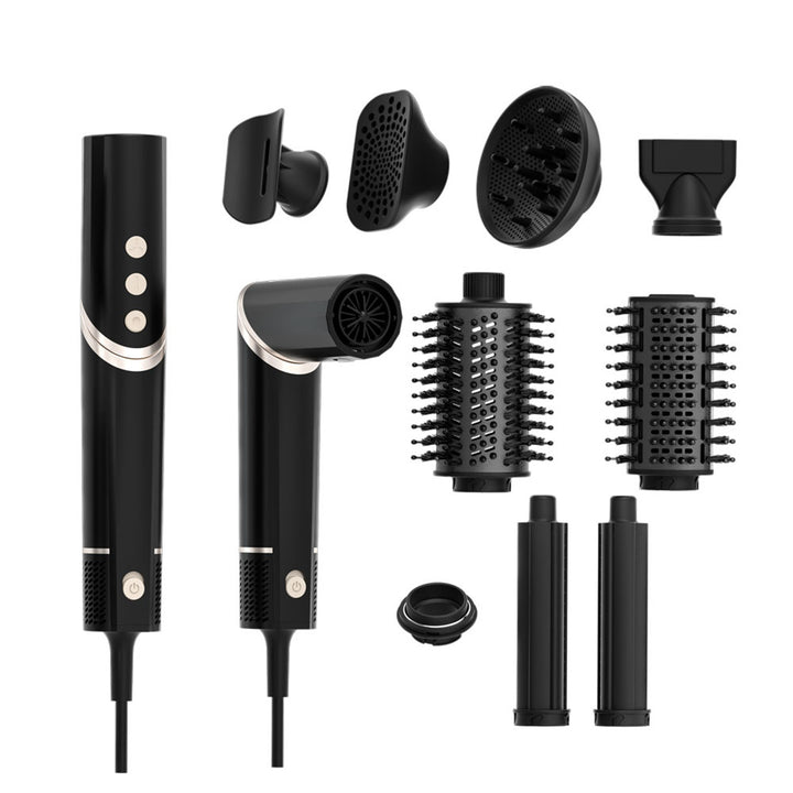 Air Essence haardroger, 8in1, 1500W, zwart, Aurora