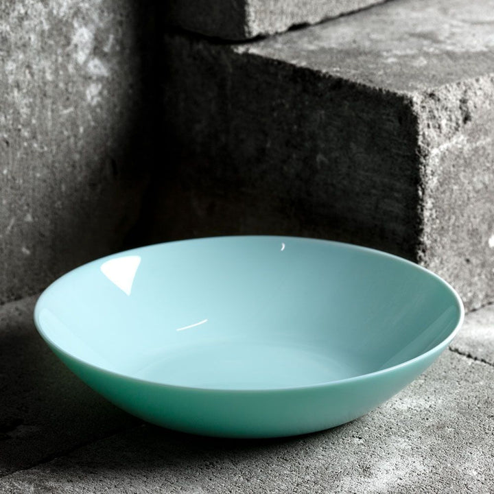 Luminarc diep bord, soep, 20 cm, glas, turkoois, Diwali Light Turquoise