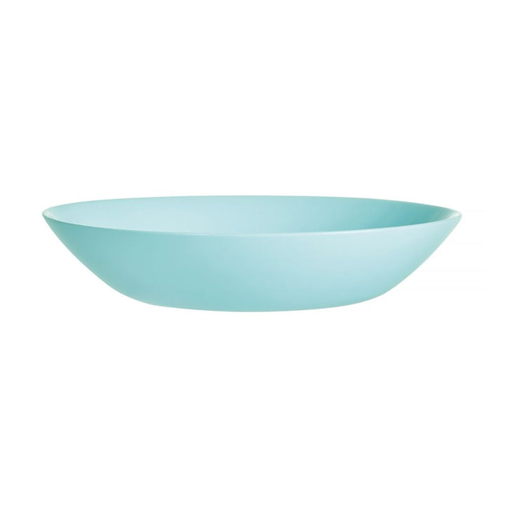Luminarc diep bord, soep, 20 cm, glas, turkoois, Diwali Light Turquoise