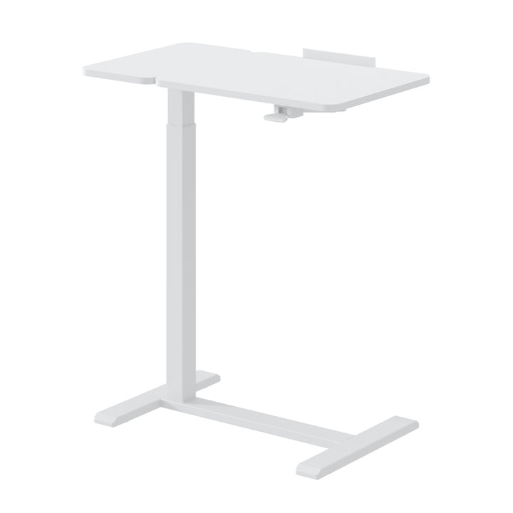 Verrijdbaar bureau/laptopstatief Maclean, wit, in hoogte verstelbaar 76-109cm, max. 30kg , MC-120 W
