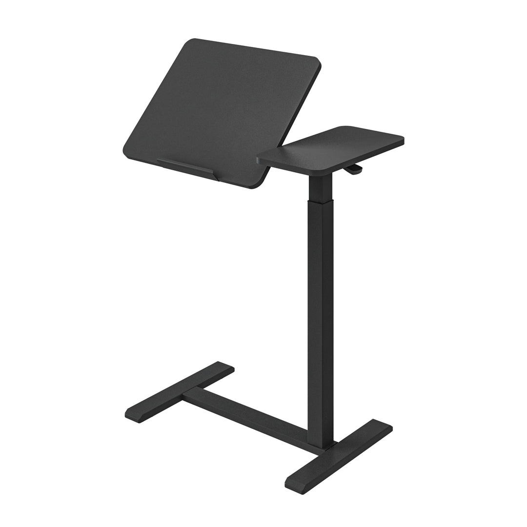 Maclean mobiele bureau-/laptopstandaard, hoogteverstelling 76-109 cm, max. 30 kg, MC-120B - Zwart