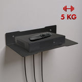 Maclean decoderwandplank, enkel, max. 5kg, staal, MC-122