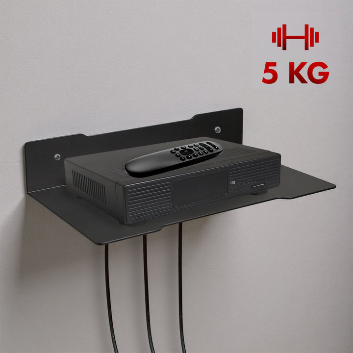 Maclean decoderwandplank, enkel, max. 5kg, staal, MC-122