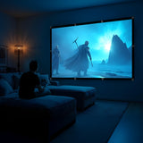 Maclean projectiescherm, 120", 240x180cm, 25mm 4:3 frame, spanhaken, MC-169