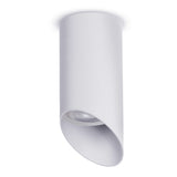 Maclean opbouwarmatuur/buis, spot, rond, aluminium, GU10, 55x130mm, wit, MCE360 W 3st+LED lamp GU10 7W Maclean Energy MCE437 NW neutraal wit 4000K, 220-240V~, 50/60Hz 3st