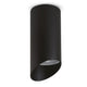 Maclean opbouw armatuur / buis, spot, rond, aluminium, GU10, 55x130mm, zwart, MCE360 B+ LED lamp GU10 7W Maclean Energy MCE437 WW warm wit 3000K, 220-240V~, 50/60Hz,