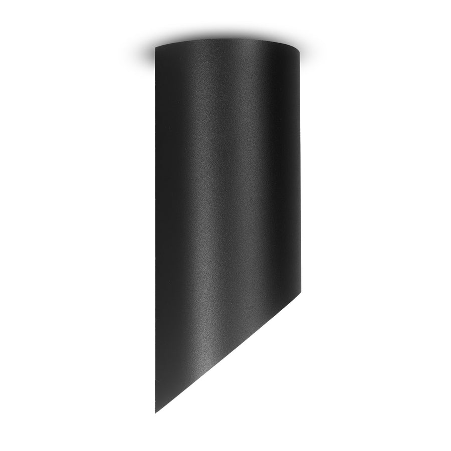 Maclean opbouwarmatuur/buis, spot, rond, aluminium, GU10, 55x130mm, kleur zwart, MCE360 B 3st + LED lamp GU10 7W Maclean Energy MCE437 NW neutraal wit 4000K, 220-240V~, 50/60Hz 3st