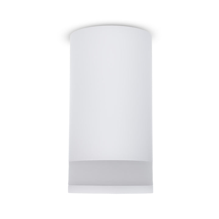 Maclean opbouwarmatuur/buis, spot, rond, aluminium, GU10, 55x130mm, wit, MCE361 W+LED lamp GU10 7W Maclean Energy MCE437 WW warm wit 3000K, 220-240V~, 50/60Hz, 490 lumen