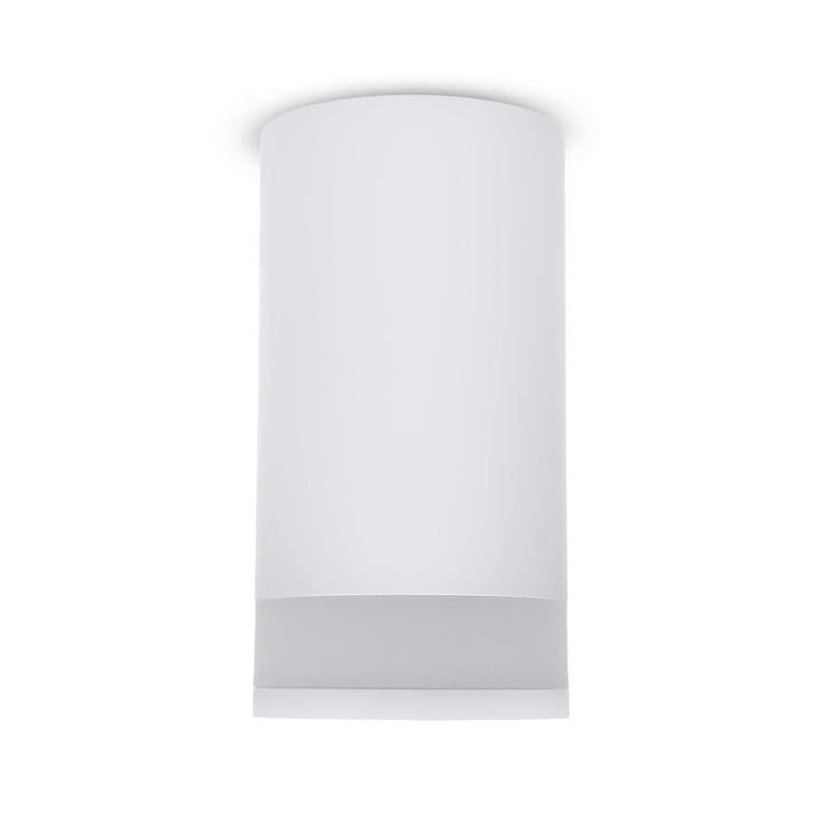 Maclean opbouwarmatuur/buis, spot, rond, aluminium, GU10, 55x130mm, wit, MCE361 W+LED lamp GU10 7W Maclean Energy MCE437 NW neutraal wit 4000K, 220-240V~, 50/60Hz, 490 lm