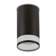 Maclean opbouwarmatuur/buis, spot, rond, aluminium, GU10, 55x130mm, zwart, MCE361 B + GU10 LED lamp 7W Maclean Energy MCE437 NW neutraal wit 4000K, 220-240V~, 50/60Hz, 490lm