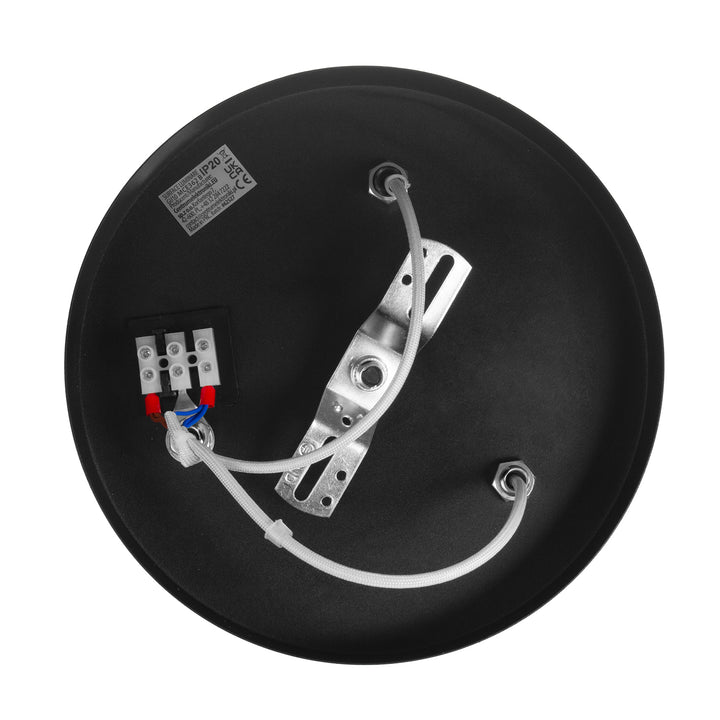 Maclean plafondlamp, spot, beweegbaar, aluminium, 3xGU10, 55x90mm, mat zwart, MCE362 B + LED lamp GU10 7W Maclean Energy MCE437 WW warm wit 3000K, 220-240V~, 50/60Hz 3st