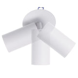 Maclean inbouw / buisarmatuur, spot, rond, aluminium, GU10, 55x130mm, wit, MCE364 W + LED lamp GU10 7W Maclean Energy MCE437 WW warm wit 3000K, 220-240V~, 50/60Hz, 490lm