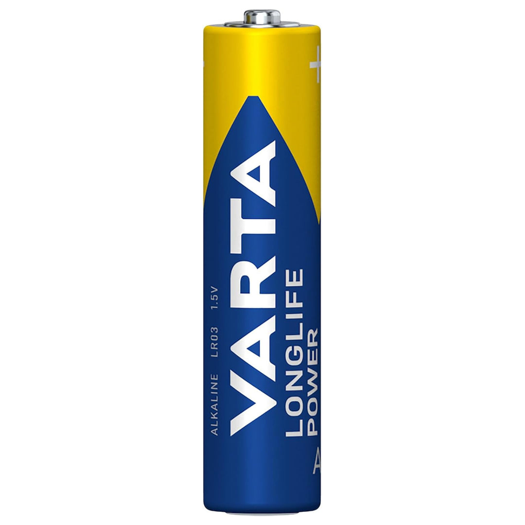 VARTA Longlife Power, 6 AAA alkalinebatterijen, LR03, 1,5V