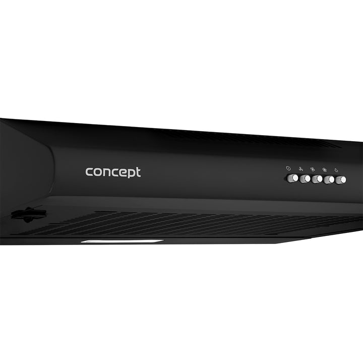 Concept OPP1360bc 60cm onderbouw afzuigkap zwart