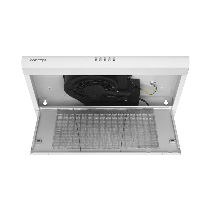 Concept OPP1360wh witte onderbouw afzuigkap 60cm