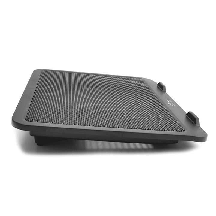 SILENT COOLING PAD - Koelpad voor laptops van 15,6" en kleiner, stille, krachtige ventilatoren van 13,5 cm, USB-poort.