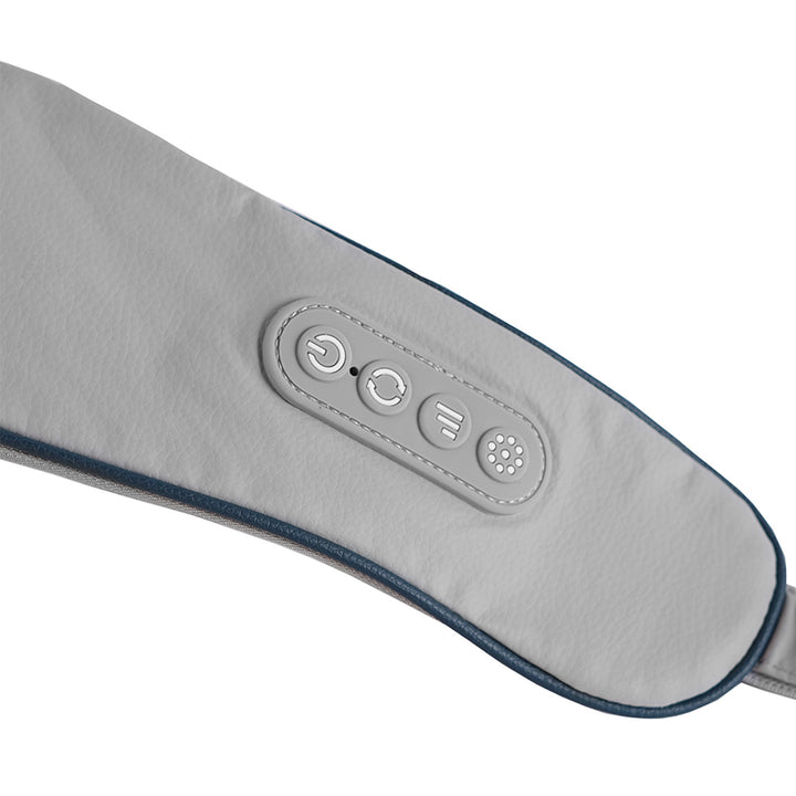 Schouder- en nekmassageapparaat. Shiatsu, 5D imitatiehanden, 6 massagekoppen, 3 modi, 3 snelheden, snoerloos, USB-C oplaadpoort NECK &; SHOULDERS MASSAGER