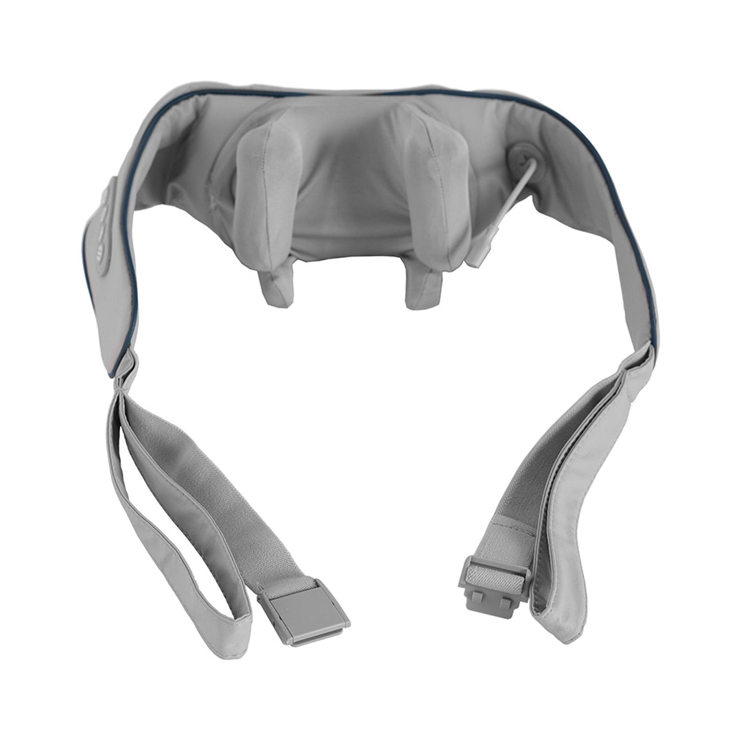 Schouder- en nekmassageapparaat. Shiatsu, 5D imitatiehanden, 6 massagekoppen, 3 modi, 3 snelheden, snoerloos, USB-C oplaadpoort NECK &; SHOULDERS MASSAGER