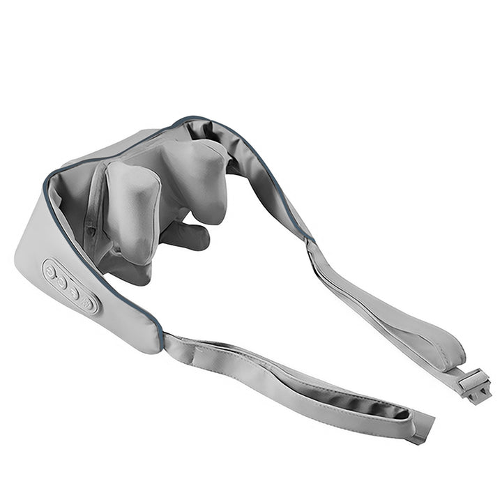 Schouder- en nekmassageapparaat. Shiatsu, 5D imitatiehanden, 6 massagekoppen, 3 modi, 3 snelheden, snoerloos, USB-C oplaadpoort NECK &; SHOULDERS MASSAGER