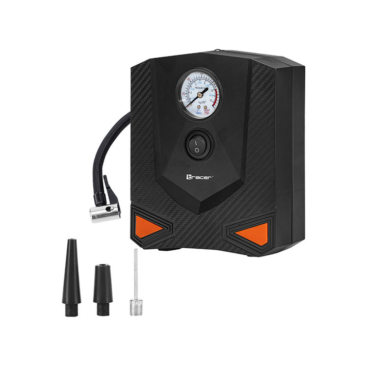 Tracer compressor, voor auto, motor, fiets, bal, 120W, 8 bar, RES-03ML