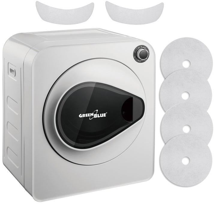 GreenBlue elektrische wasdroger voor kleding, 3kg lading, GB405+ 2st. GreenBlue GB483 wasdroger filterset