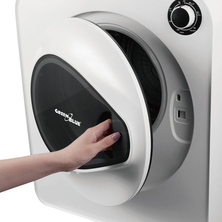 GreenBlue elektrische wasdroger, 3kg belasting, GB405+4st GreenBlue GB483 wasdroger filterset , 1x inlaat, 2x uitlaat
