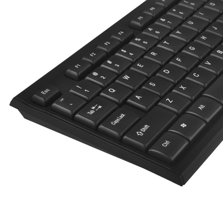 COMBO NanoRS Draadloos Toetsenbord + Muis, RS580+Gaming Toetsenbord Muismat met RGB LED-achtergrondverlichting NanoRS, 800x300x4mm, RS705