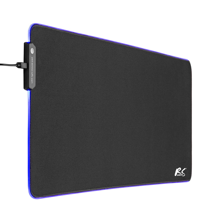 COMBO NanoRS Draadloos Toetsenbord + Muis, RS580+Gaming Toetsenbord Muismat met RGB LED-achtergrondverlichting NanoRS, 800x300x4mm, RS705