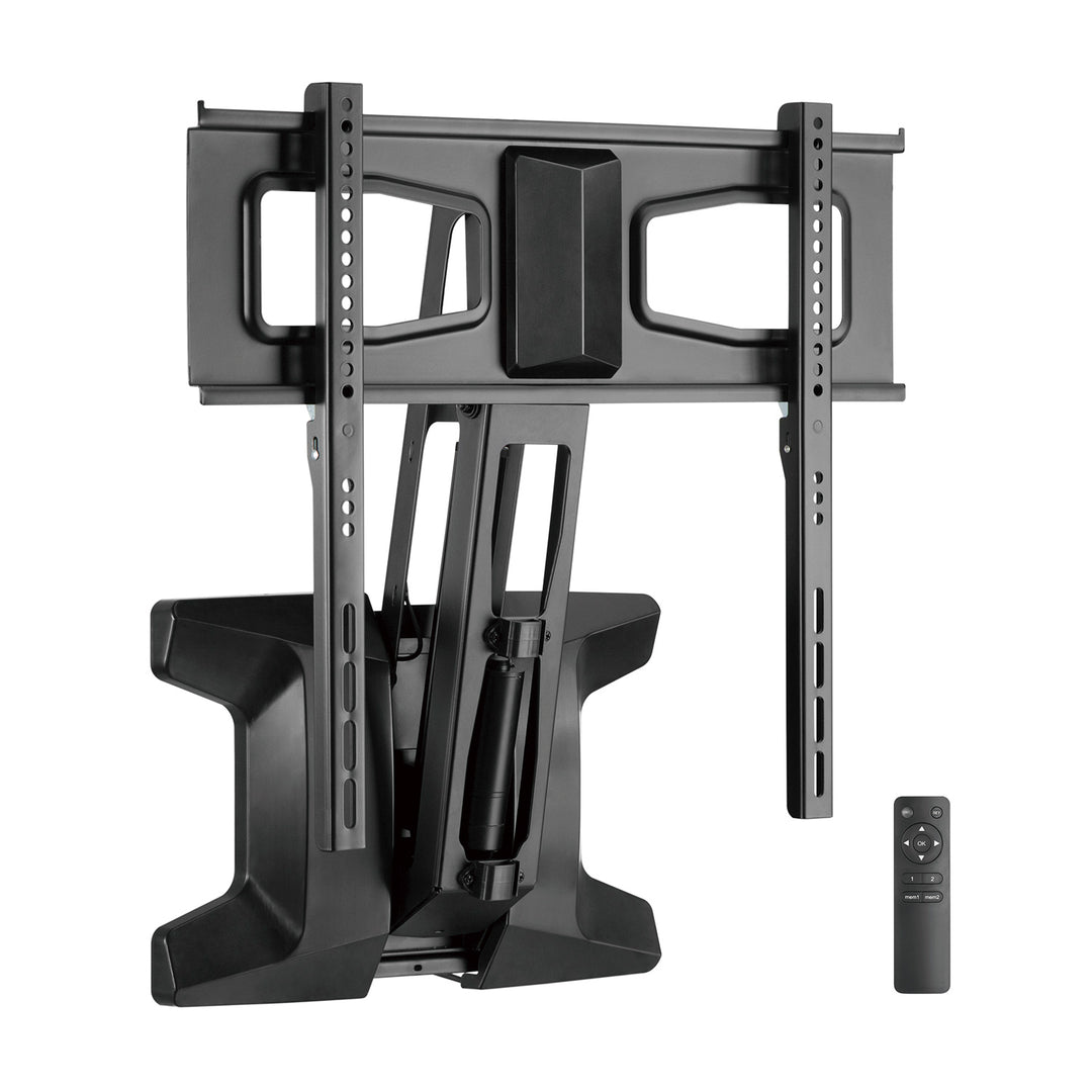 Elektrische steun voor TV boven open haard Maclean, max VESA 600x400, wifi-afstandsbediening, 37"-70", max 35kg, MC-891 +Maclean HDMI 2.1a kabel, 3m, 8K HDR, MCTV-442