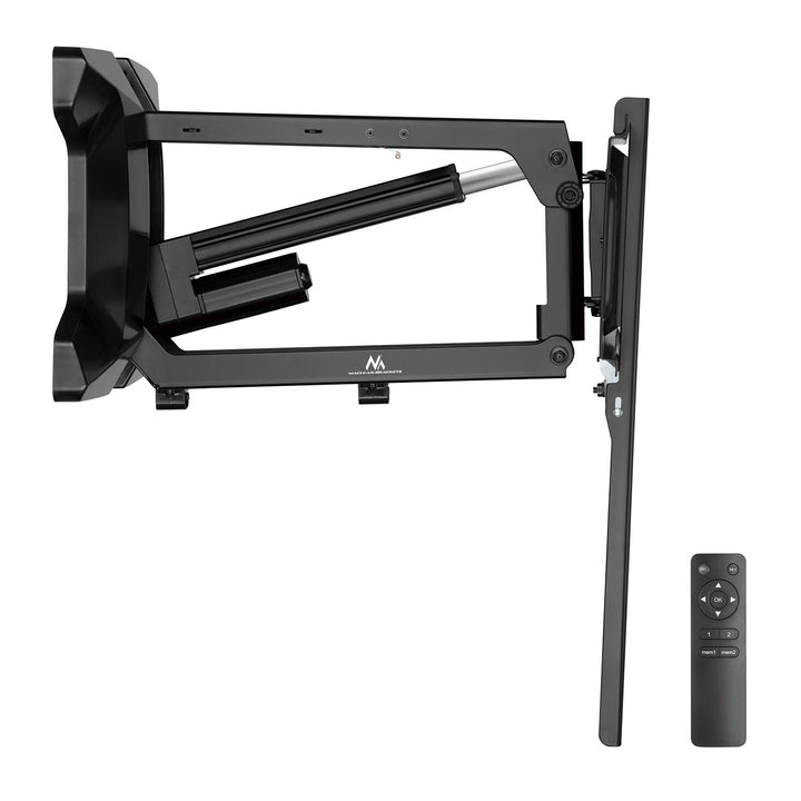 Elektrische steun voor TV boven open haard Maclean, max VESA 600x400, wifi-afstandsbediening, 37"-70", max 35kg, MC-891 +Maclean HDMI 2.1a kabel, 3m, 8K HDR, MCTV-442